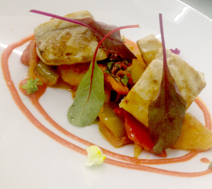 Pesce spada con peperonata